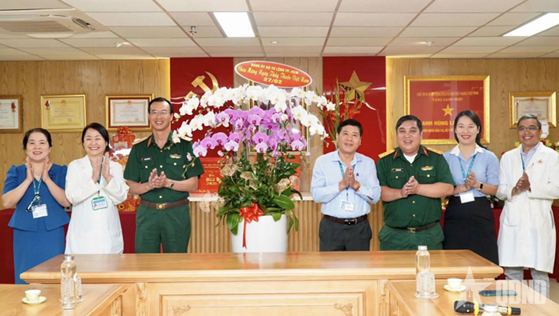 Bộ tư lệnh TP Hồ Chí Minh tăng cường hợp tác với các đơn vị y tế